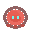Sprite pixel art de um Resíduo recém-nascido flutuando